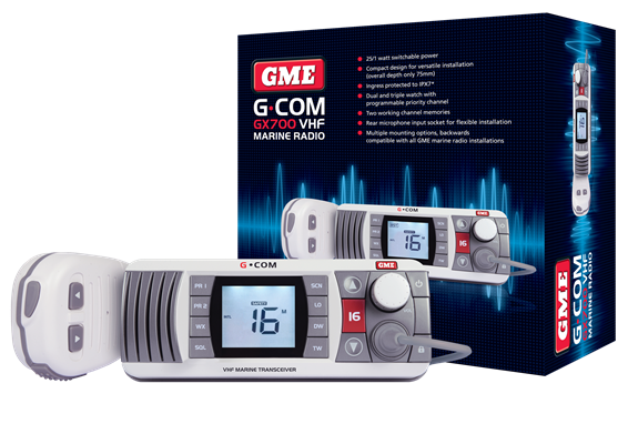 GX700 – VHF Marine Communication with Configuration Flexibility