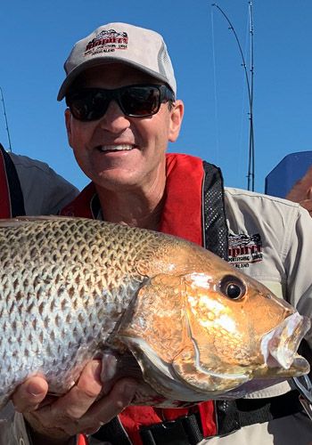 Golden Snapper are a regular catch and are un-beatable table fish.