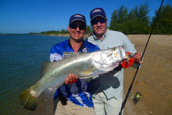 Beach Barra Fishing at Cape York with Les Marsh