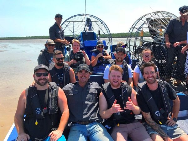 The new AirBoat tour of the Harbour gets the adrenaline pumping