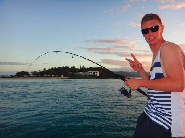 Keen Fisho and Fishing Australia Fan Drew Duncan sent in this cool shot