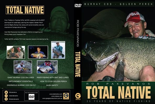 Landmark Inland Production:  TOTAL NATIVE Fishing with Rob Paxevanos is the most significant film on inland Australian Fishing to date