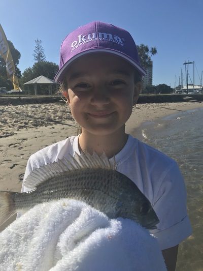 Bream on lure is the name of the game
