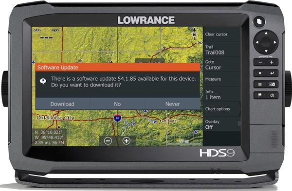 Lowrances new wireless diagnostic tool offers on water service and support