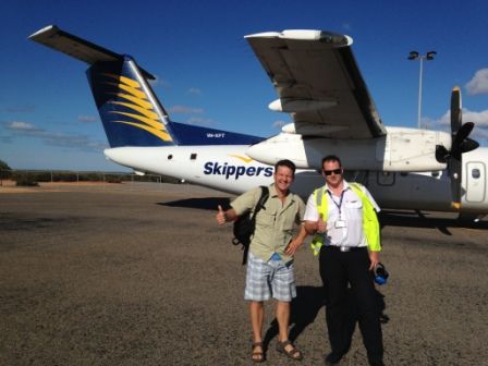 Skippers flies direct to Shark Bay from Perth