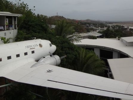 First stop was the Airways hotel in Port Moresby
