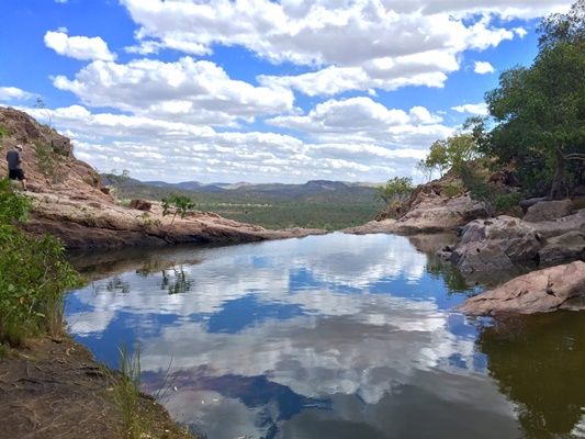 Gunlom Pool is well worth a look-it’s rated by Trip Advisor as one of the top 10 natural infinity pools in the world