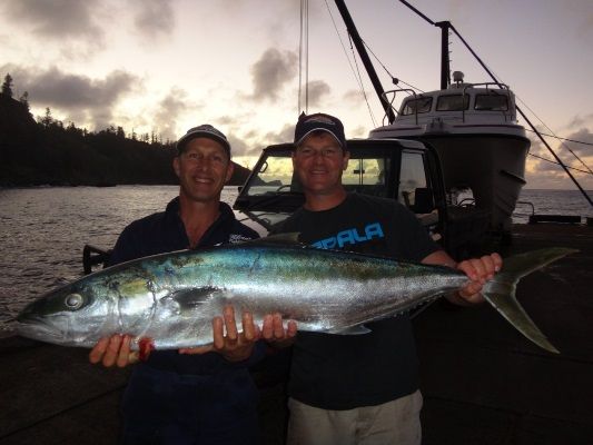 Darren Bates is another great operator who provides lots of kingfish action later in the program