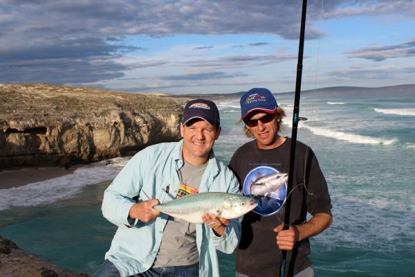 Rob and Doddy Cliff Fishing