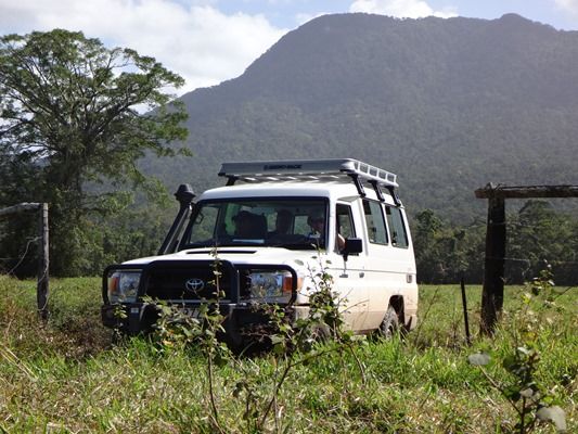 Off road adventure with the crew from Bloomfield Lodge in the Daintree rainforest