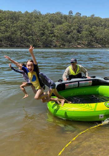 A great way cool off after some hot fishing.