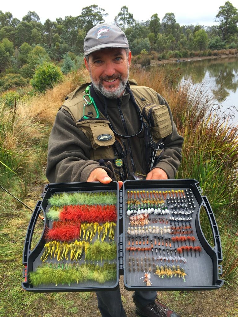 Now that’s a fly box! Our guide Frank Gadea doesn’t do things by half's.