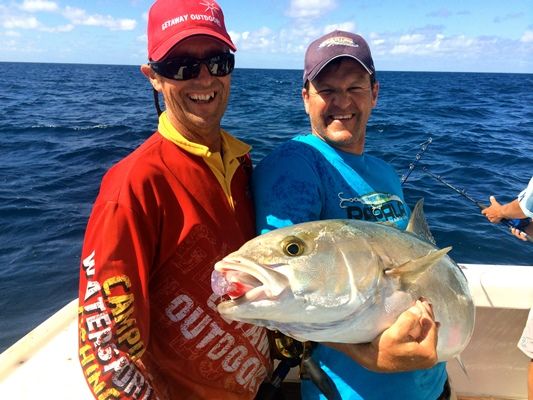 Peter and Rob with Amberjack