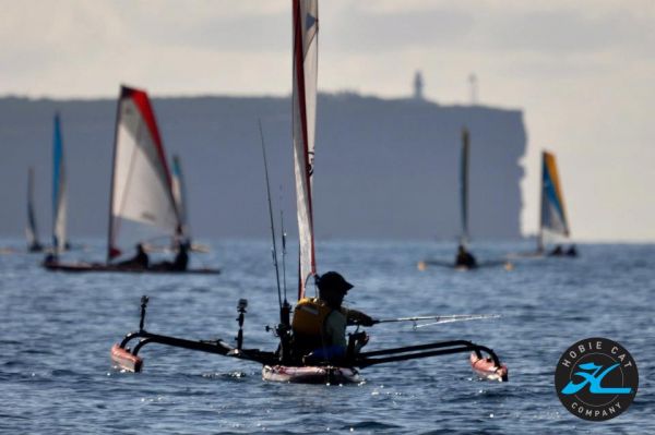 Rob and friends had a ball at the Hobie Big Day Out on Jervis Bay