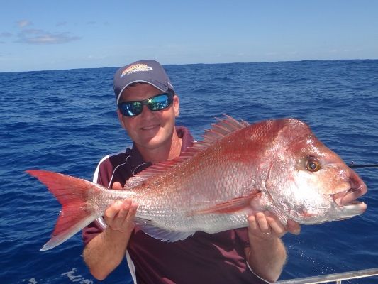 Snapper are plentiful along this pristine reach of the Pacific Ocean