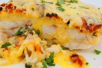 Three cheese snapper bake – A sensational winter dish