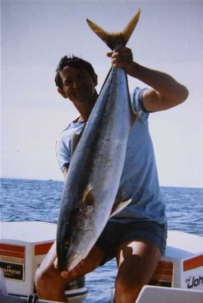 Young Tony with  Kingfish