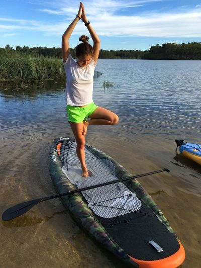 Even stable enough for the new sport of SUP Yoga