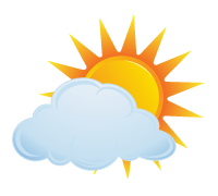 Mostly Cloudy